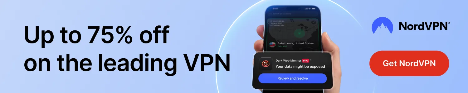 NordVPN promotional offer for protecting your connection